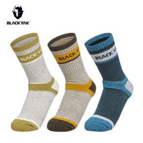 블랙야크 등산 울 양말 야크울미드삭스 2BYSCX2921 등산 아웃도어 중목 스포츠 삭스, 024, OLIVE KHAKI