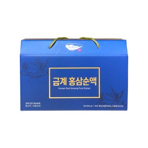 [삼우리]금계홍삼순액 6년근 홍삼100%(홍삼근90% 홍미삼10%)80ml*30팩, 2.4L, 1개