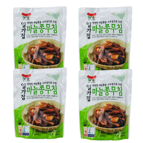 일가집 마늘쫑무침 500g x4개 밑반찬