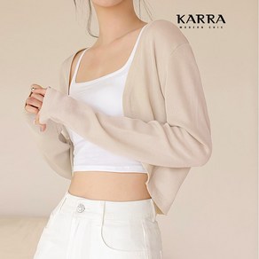 KARRA 심플여리볼레로가디건_A4S1212