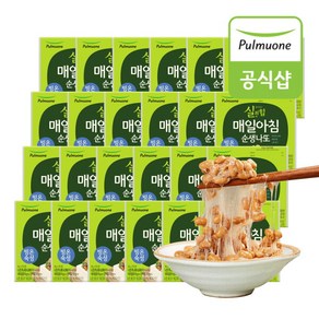 [풀무원] [생산직송] 매일아침 순생나또 x 48팩(2팩x24묶음)/살아있는 실의 힘, 99g, 24개