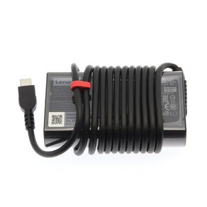 레노버 정품 Lenovo 65W USB Type-C Adapte 슬림 라운드 신형 어댑터 충전기 (4X20V24678) GX20Z46248, 어댑터+전원케이블