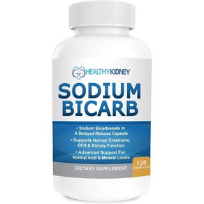 헬씨키드니 소듐 바이카보네이트 Sodium Bicab 120캡슐, 120정, 1개