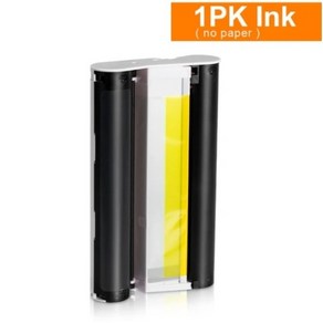 잉크 카트리지 및 사진 용지 Canon Selpy CP1300 포토 프린터 KP-108IN 100x148mm (4x6 인치) KP-36IN, 06 1 ink (no pape) * 1개, 1개