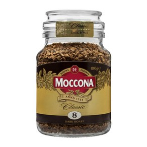 모코나 클래식 다크 로스트 인스턴트 커피 Moccona Classic Dak Roast Instant Coffee, 1개