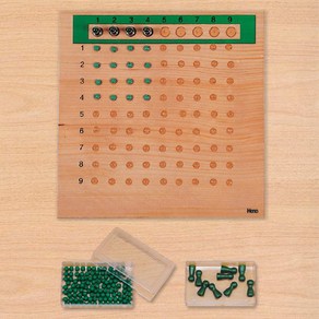 [하나몬테소리] M0110 나눗셈판 - 수교구 숫자교구 몬테소리교구, 1개