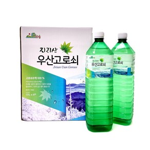 2025년 우산고로쇠 첫수액 당일발송지리산 우산고로쇠 수액 생물 고로쇠물, 166g, 6개, 1.5L