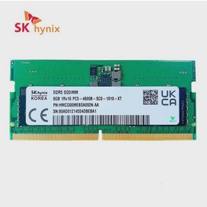 올 뉴 정품 하이닉스 SK DDR5 16G 4800 5600 32G 노트북 메모리 8G, 하이닉스 8G DDR5 4800 노트북(싱글), 1개