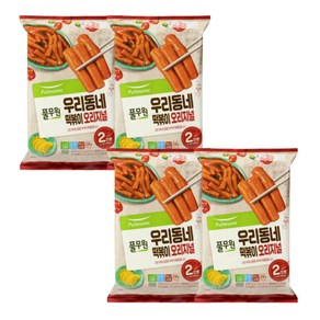 [쇼핑엔티] [풀무원] 우리동네 떡볶이 오리지널 2인 총8인분, 330g, 4개