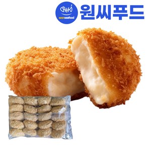 원씨푸드 새우 크림 그라탕 고로케 800g(40gX20개) 냉동 겉바속촉 일식 크로켓