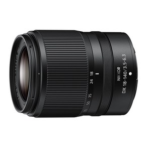 Nikon 고배율 줌 렌즈 NIKKOR Z DX 18-140mm f3.5-6.3 VR Z마운트 니콘 NZDX18-140 블랙, 상세페이지 참조