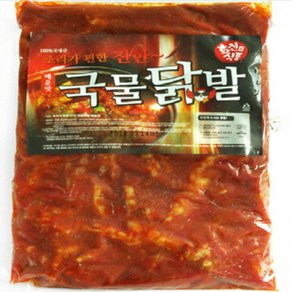 화진 불맛 국물 닭발 통뼈 닭발 뼈닭발 900g 보통맛, 1개