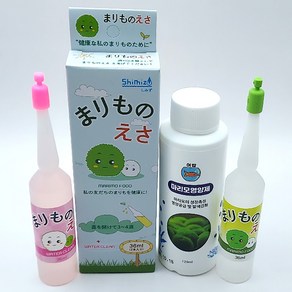 시미즈 어밥 마리모밥 마리모 먹이 물갈이 120ml 세트, 1개