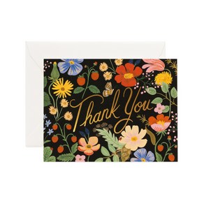 라이플페이퍼 Strawberry Fields Thank You Card 감사 카드