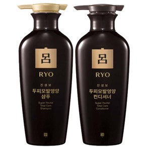 려 진생보 두피모발영양 샴푸 400ml +컨디셔너 400ml, 1세트