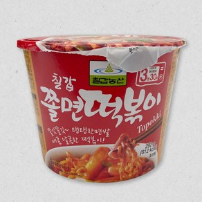 [칠갑농산] 쫄면떡볶이(용기) 292g x 12개(1박스), 12개