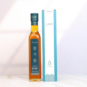 국산참기름 저온압착 260ml 바른곡식, 1개