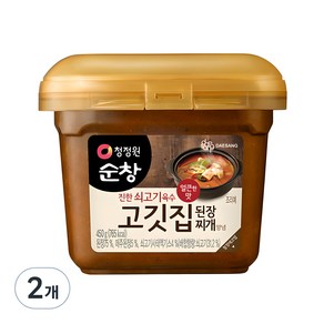 청정원순창 고깃집 된장찌개양념