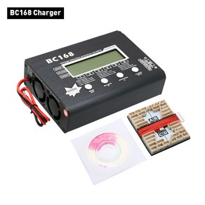 RC 모델용 AOK BC168 1-6S 8A 200W 8000mA 전류 LCD 지능형 디스플레이 밸런스 충전방전 리포 리튬 배터리, 1개