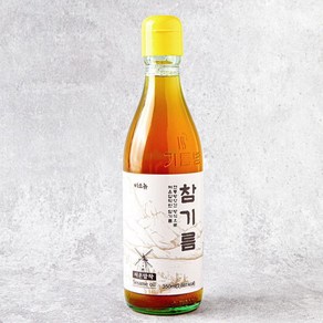 비소뉴 저온압착 참기름 350ml 전통방식으로 만든 고소한 맛, 1개, 0.35l