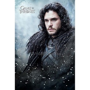 MAXI Poster 포스터 61x91 - 왕좌의 게임 / Game of Thrones (Jon Snow)