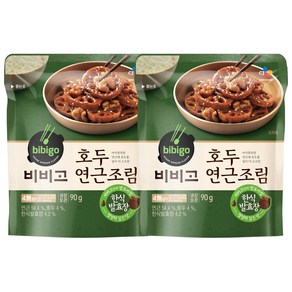 비비고 호두연근조림, 2개, 90g