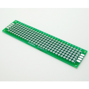 PCB 만능기판 에폭시 양면 1.6T 간격 2.54mm 2x8Cm, P000IVDV000A