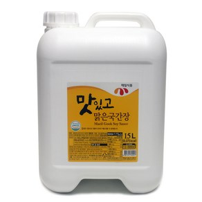 매일식품(주) [대용량맛있고 맑은 국간장 15L, 1개