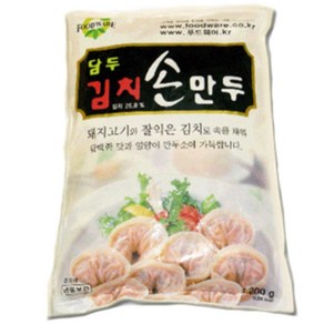 담두 김치손만두 1.2kg, 1개