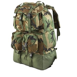 미군US 빈티지 대형배낭 백팩 하이킹 캠핑 얼룩대배낭 8465-01-393-5183 Backpack, 미군대형75-85 리터(구형특성상 반품불가제품)