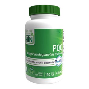 HTN 고함량 PQQ 피큐큐 40mg 120베지캡슐 4개월분, 1개, 120정