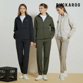 (BUCKAROO) 24SS 남녀공용 우븐 셋업 3종