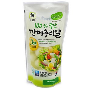 대림 깐메추리알 270g 밥반찬 신선한재료, 1개