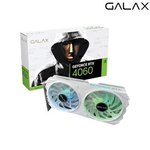 갤럭시 갤럭시 GALAX 지포스 RTX 4060 EX WHITE OC D6 8GB 그래픽카드