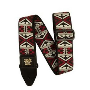 어니볼 기타 스트랩 클래식 자카드 ERNIEBALL GUITAR STRAP CLASSIC JACQUARD., 1개, IMPERIAL PAISLEY RED JACQUARD / P04162