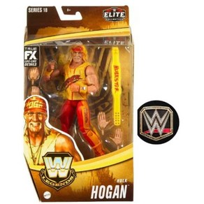 WWE Elite Legends Collection 15.2cm(6인치) 관절형 액션 피규어 시리즈 (헐크 호건), 1개