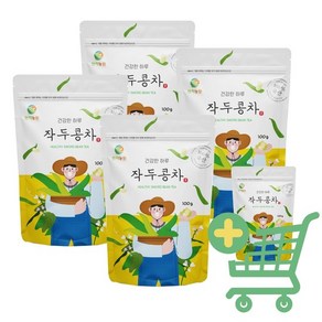 4+1 천지농원 무농약 작두콩차 100g(총 500g), 100g, 1개입, 4개