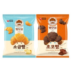 농심 빵부장 소금빵 55g 4개 +초코빵 55g 4개