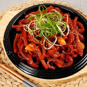 매콤양념 돼지껍데기 350gx4팩, 350g, 4개