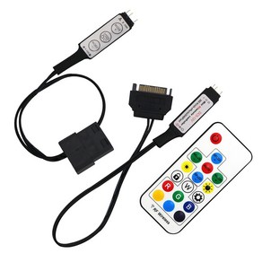 컴튜 컴퓨터 12V / 5V 유무선 RGB LED 컨트롤러