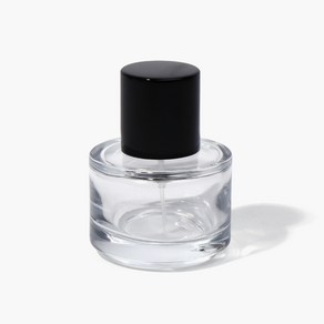 새로핸즈 클램프 타입 유리 향수공병 레도 유광 블랙 30ml, 1개