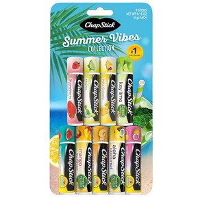 ChapStick Summe Vibes Collection – Topical Paadise Mocktail and I Love 립밤 컬렉션 4.3g(0.15온스) 각 (, ChapStick Summe Vibes Collect, 4g, 1개