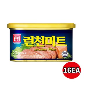 한성기업 런천미트 200g 16개입/통조림햄/무/배, 16개