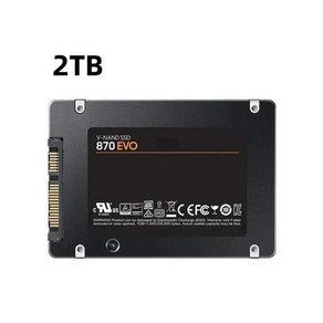 레노버 노트북 마이크로 컴퓨터 데스크탑용 솔리드 스테이트 디스크 SSD 870 EVO 500GB 1TB 2TB 내장, 한개옵션1