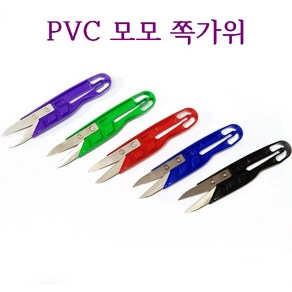 미싱부속나라 모모쪽가위 PVC쪽가위 5가지색상, 1개