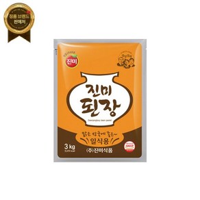 진미 된장 3kg 일식 맑은 장국용