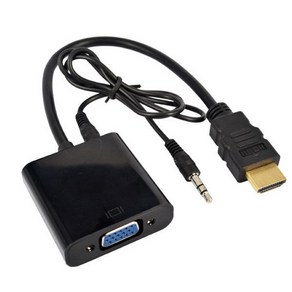 HDMI to VGA컨버터, HDMI to RGV, 1개