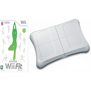 닌텐도 wii fit 위핏/위핏보드 정품 한글판 중고