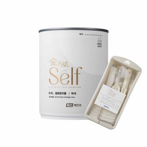 KCC 숲으로셀프 결로방지 친환경 페인트 간단세트, 1개, 900ml, OW10