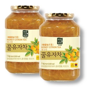 꿀유자차 1KG플러스1KG 총2KG